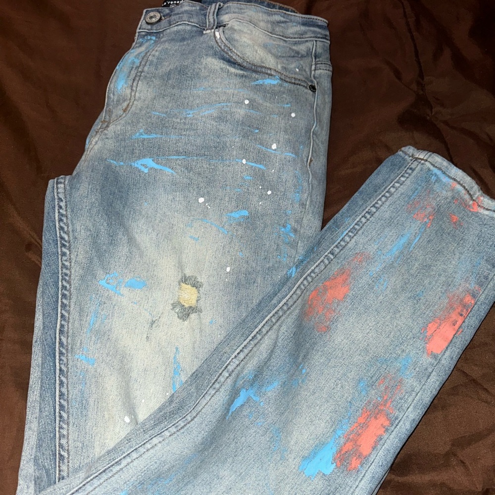 Serenade Paint splatter Jeans